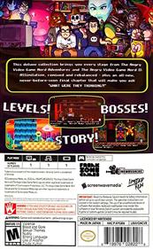 The Angry Video Game Nerd I & II Deluxe - Box - Back Image