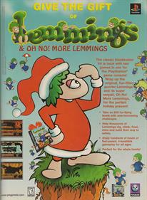 Lemmings & Oh No! More Lemmings - Advertisement Flyer - Front Image
