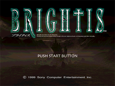 Brightis - Screenshot - Game Title Image