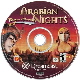 Prince of Persia: Arabian Nights - Disc Image