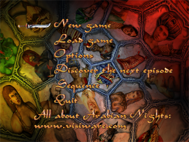 Arabian Nights - Screenshot - Game Select Image