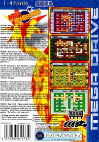 Mega Bomberman - Box - Back Image