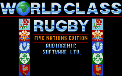 World Class Rugby - Screenshot - Game Title Image