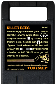 Killer Bees! - Cart - Front Image