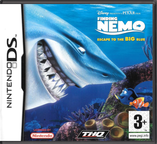Finding Nemo: Escape to the Big Blue - Box - Front - Reconstructed Image