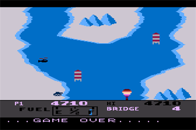 River Raid: Cold Winter - Screenshot - Game Over Image