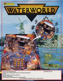 Waterworld - Advertisement Flyer - Back Image