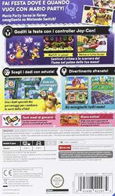Super Mario Party - Box - Back Image