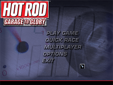 Hot Rod: Garage to Glory - Screenshot - Game Title Image