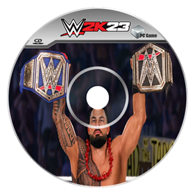 WWE 2K23 - Fanart - Disc Image