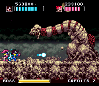 Kaizou Choujin Shubibinman Zero - Screenshot - Gameplay Image