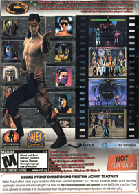 Mortal Kombat Arcade Kollection - Fanart - Box - Back Image