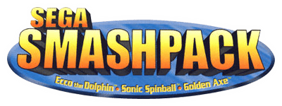 Sega Smash Pack - Clear Logo Image