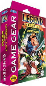 Legend of Illusion Starring Mickey Mouse - Box - 3D Image
