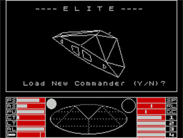 Elite - Screenshot - Game Select Image