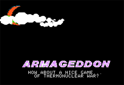 Armageddon - Screenshot - Game Title Image