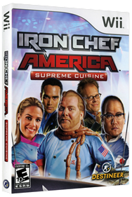 Iron Chef America: Supreme Cuisine - Box - 3D Image