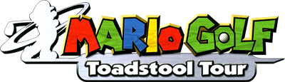 Mario Golf: Toadstool Tour - Clear Logo Image