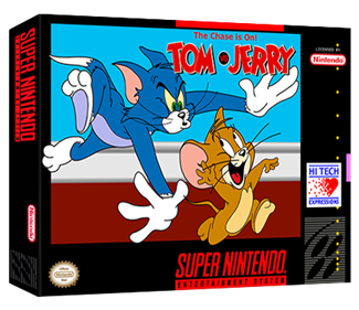 Tom Vs Jerry: The Chase Is On! - Box - 3D Image