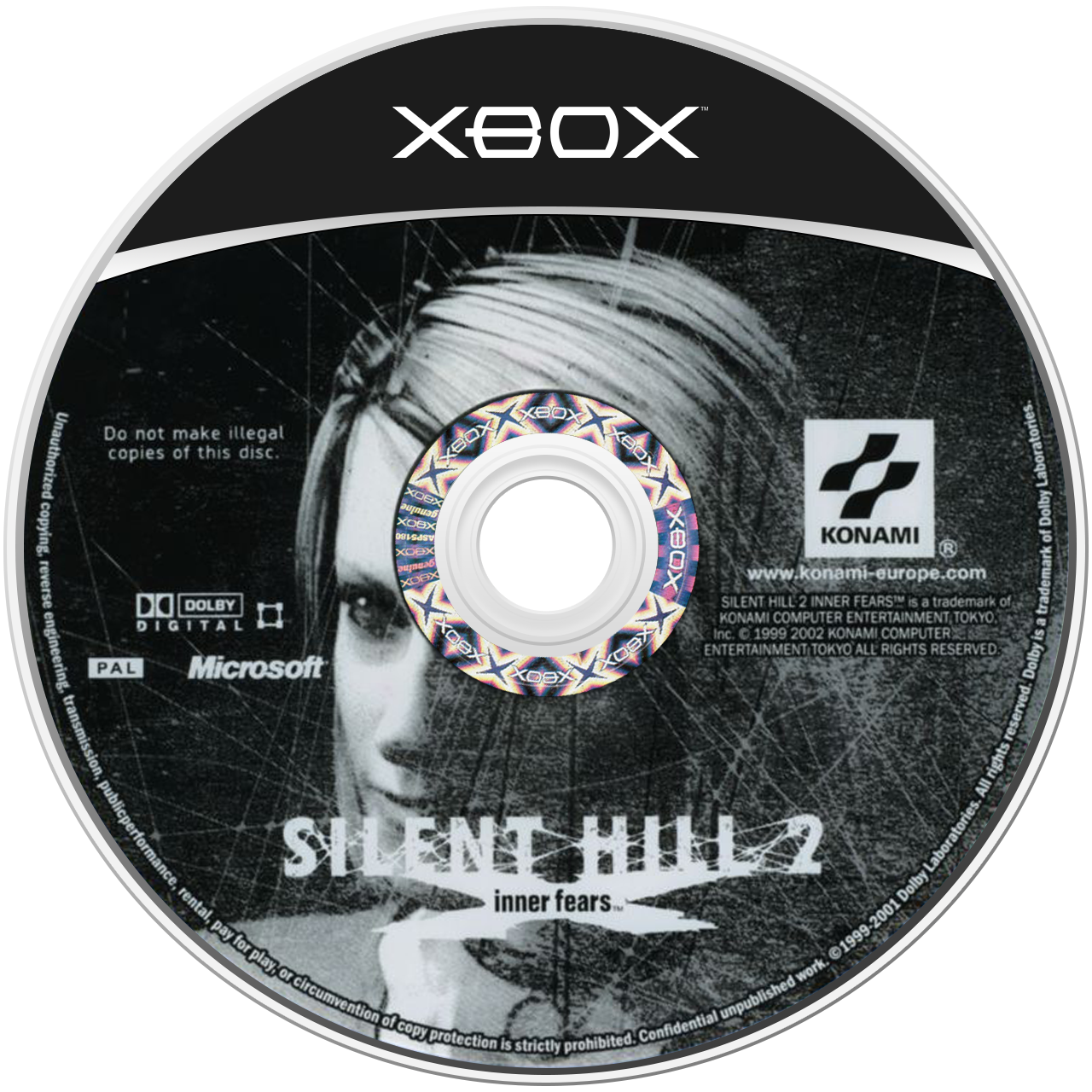 Silent Hill 2 Restless Dreams Original Microsoft Xbox Disc Only 83717300038