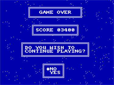 ALF - Screenshot - Game Over Image