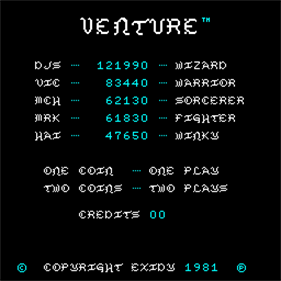Venture - Screenshot - Game Title Image