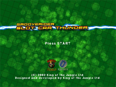 Grooverider: Slot Car Thunder - Screenshot - Game Title Image