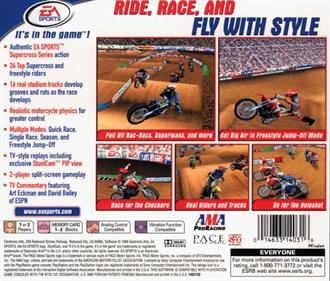 Supercross 2000 - Box - Back Image