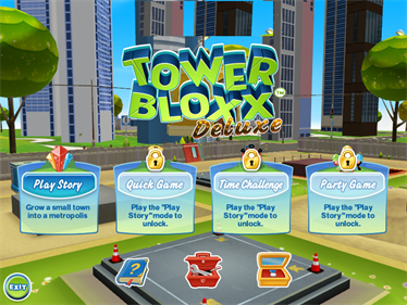 Tower Bloxx Deluxe - Screenshot - Game Title Image