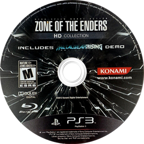 Zone of the Enders: HD Collection - Disc Image