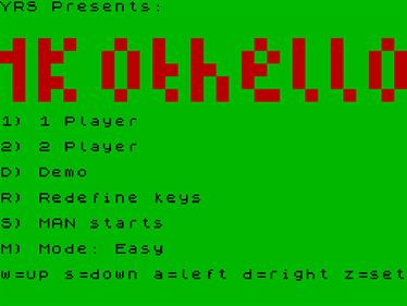1K Othello - Screenshot - Game Title Image