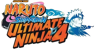 Naruto Shippuden: Ultimate Ninja 4 - Clear Logo Image