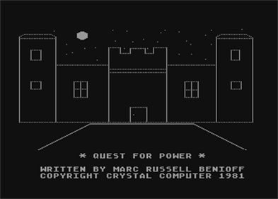 Quest for Power - Screenshot - Game Title Image