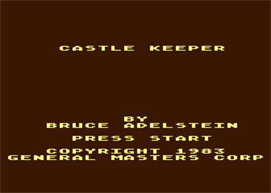 Castle Keeper - Screenshot - Game Title Image