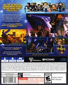 Minecraft: Story Mode - Box - Back Image