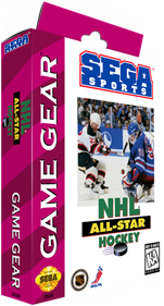 NHL All-Star Hockey - Box - 3D Image