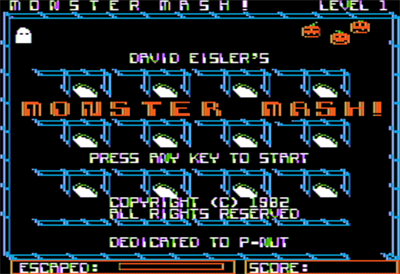Monster Mash - Screenshot - Game Title Image