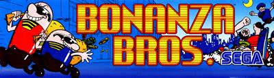 Bonanza Bros. - Arcade - Marquee Image