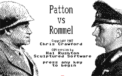 Patton vs Rommel - Screenshot - Game Title Image