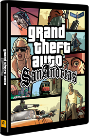 Grand Theft Auto: San Andreas - Box - 3D Image