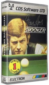 Steve Davis Snooker - Box - 3D Image