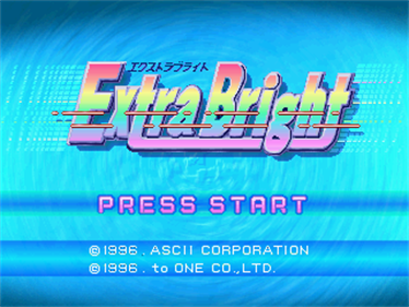 Extra Bright - Screenshot - Game Title Image
