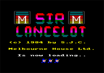 Sir Lancelot - Screenshot - Game Title Image