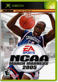 NCAA March Madness 2005 - Box - Front - Reconstructed