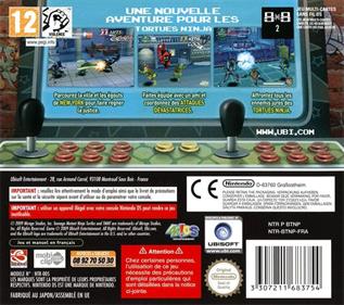 Teenage Mutant Ninja Turtles: Arcade Attack - Box - Back Image