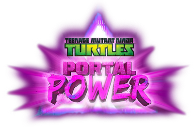 Teenage Mutant Ninja Turtles: Portal Power - Clear Logo Image
