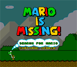 Mario is Missing! - Screenshot - Game Title Image