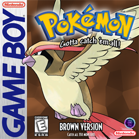 Pokémon Brown Version - Fanart - Box - Front Image