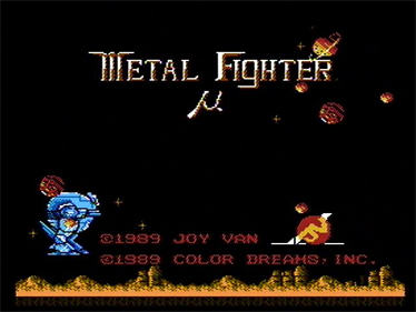 Metal Fighter - Screenshot - Game Title Image