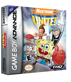 Nicktoons Unite! - Box - 3D Image